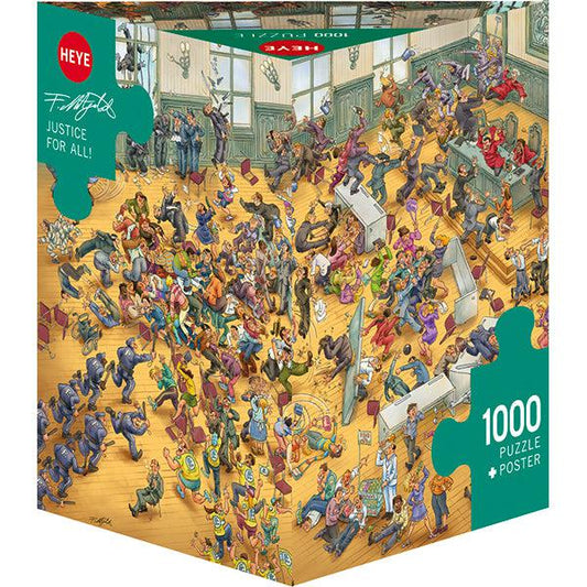 Justice for All! 1000 Piece Jigsaw Puzzle Heye