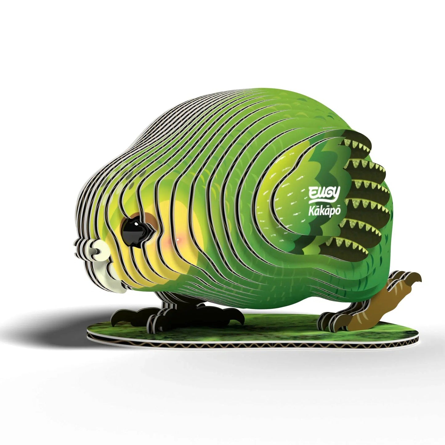 Kakapo 3D Cardboard Model Kit Eugy