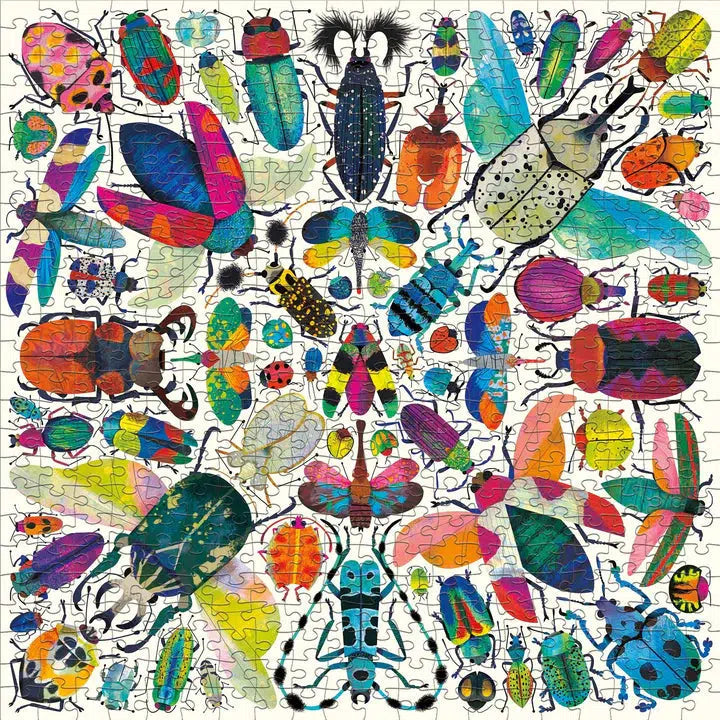 Kaleido-Beetles 500 Piece Jigsaw Puzzle Mudpuppy