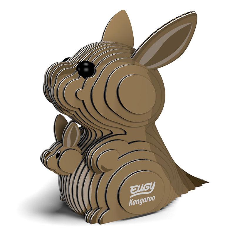 Kangaroo 3D Cardboard Model Kit Eugy