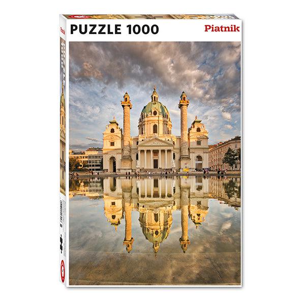 Karlskirche Vienna 1000 Piece Jigsaw Puzzle Piatnik