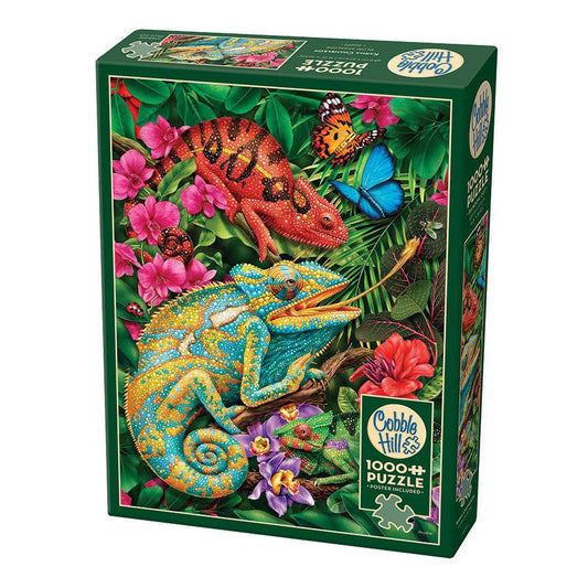 Karma Chameleon 1000 Piece Jigsaw Puzzle Cobble Hill