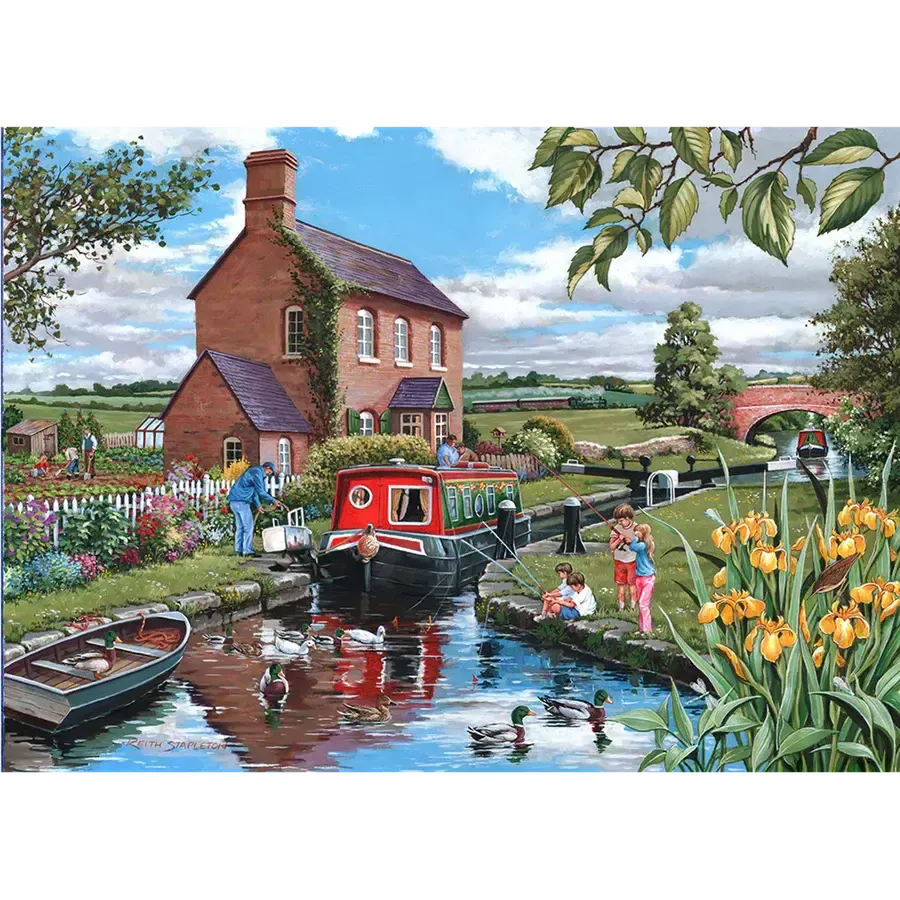 Keepers Cottage 500 Piece Jigsaw Puzzle HOP