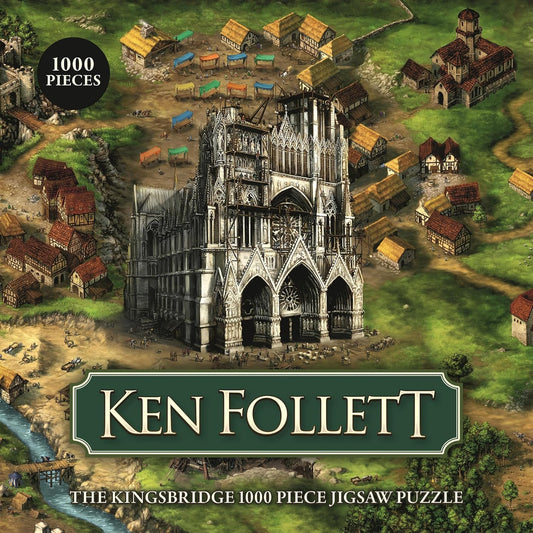 Ken Follett: The Kingsbridge 1000 Piece Jigsaw Puzzle Laurence King
