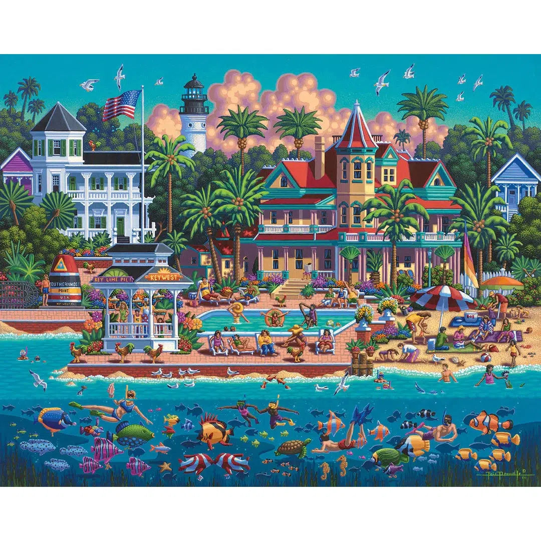 Key West 210 Piece Jigsaw Puzzle Dowdle