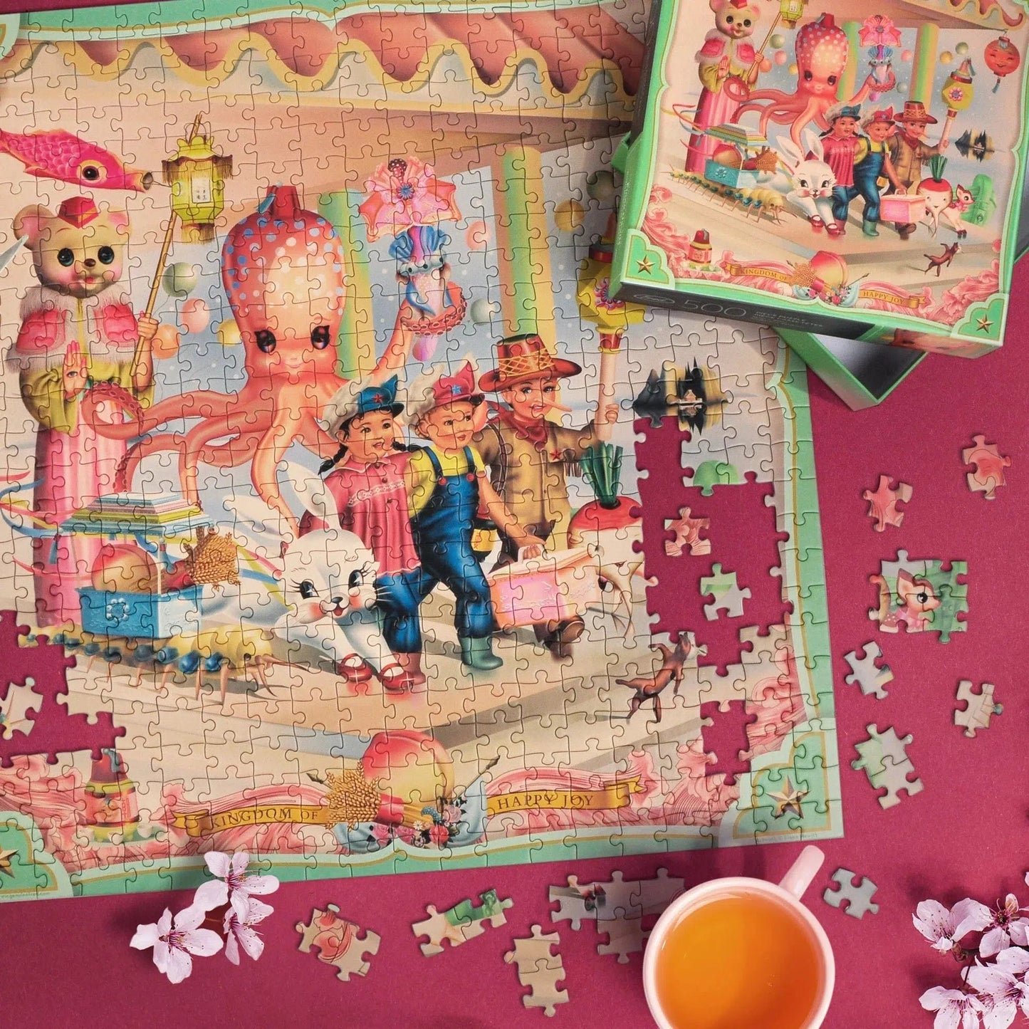 Kingdom of Happy Joy 500 Piece Jigsaw Puzzle Fred