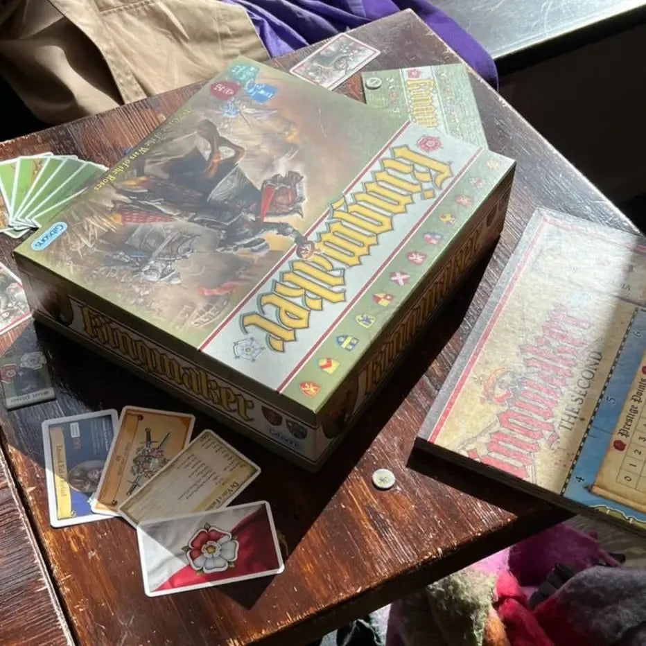 Kingmaker Royal Re-Launch - Wars of the Roses Tactical Board Game - Gibsons