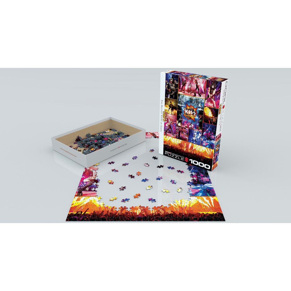 Kiss - The Hottest Show on Earth 1000 Piece Jigsaw Puzzle Eurographics