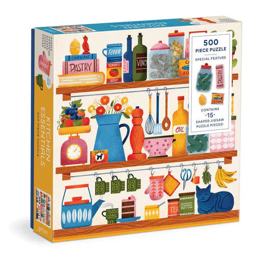 Kitchen Essentials 500 Piece Jigsaw Puzzle Galison