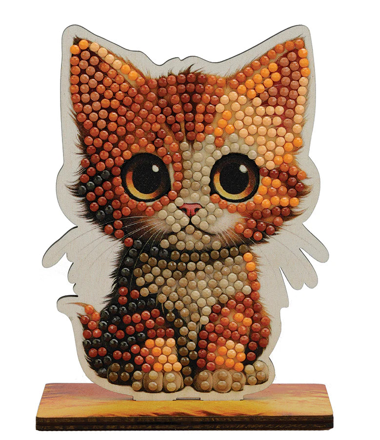 Kitten Pet Crystal Art Buddies Kit Craft Buddy