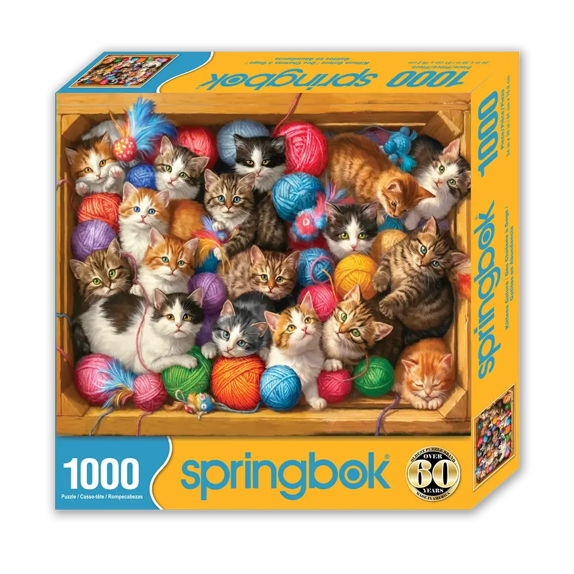 Kittens Galore 1000 Piece Jigsaw Puzzle Springbok