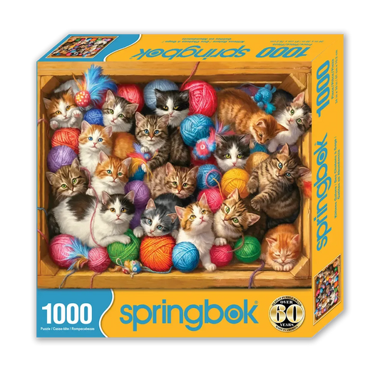 Kittens Galore 1000 Piece Jigsaw Puzzle Springbok