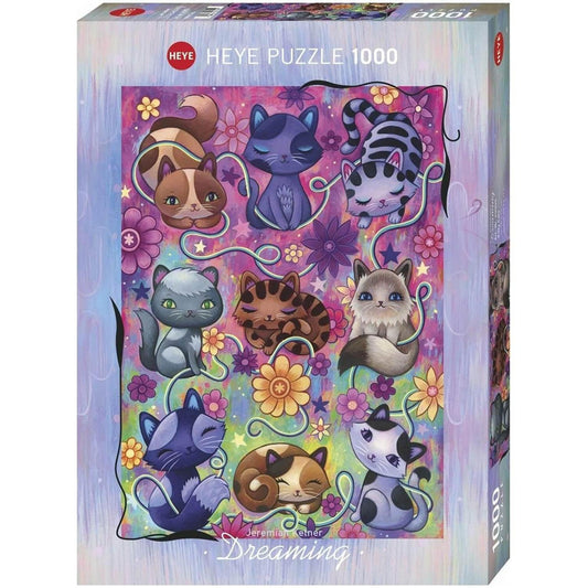 Kitty Cats Dreaming 1000 Piece Jigsaw Puzzle Heye