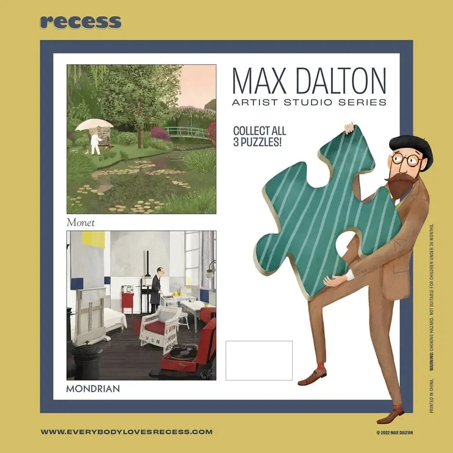 Klimt by Max Dalton 500 Piece Jigsaw Puzzle Recess