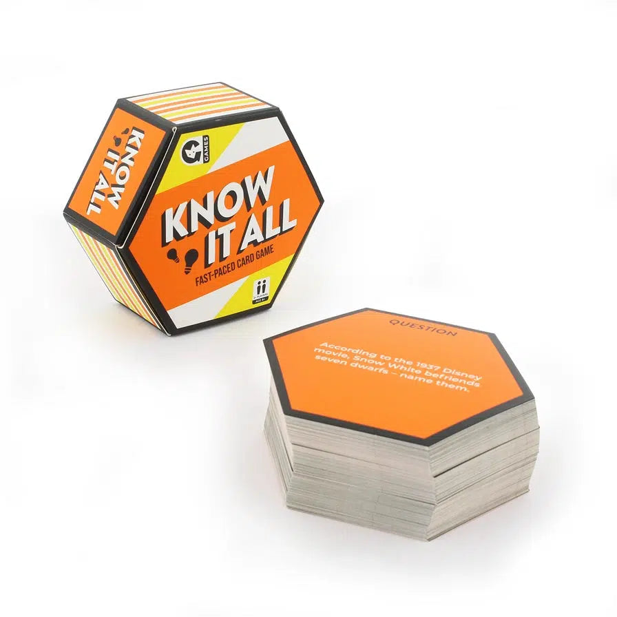 Know it All Trivia Card Game Ginger Fox