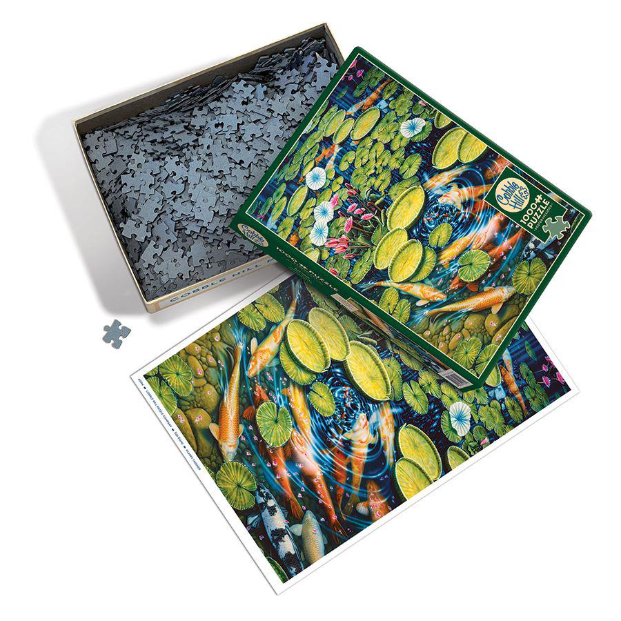 Koi Pond 1000 Piece Jigsaw Puzzle Cobble Hill