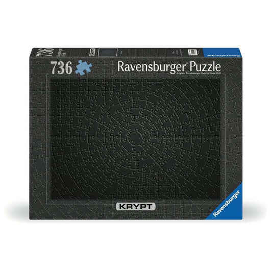 Krypt Black 736 Piece Jigsaw Puzzle Ravensburger
