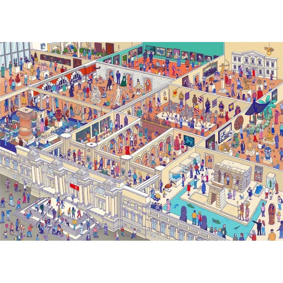 The World of the Museum 1000 Piece Jigsaw Puzzle Laurence King