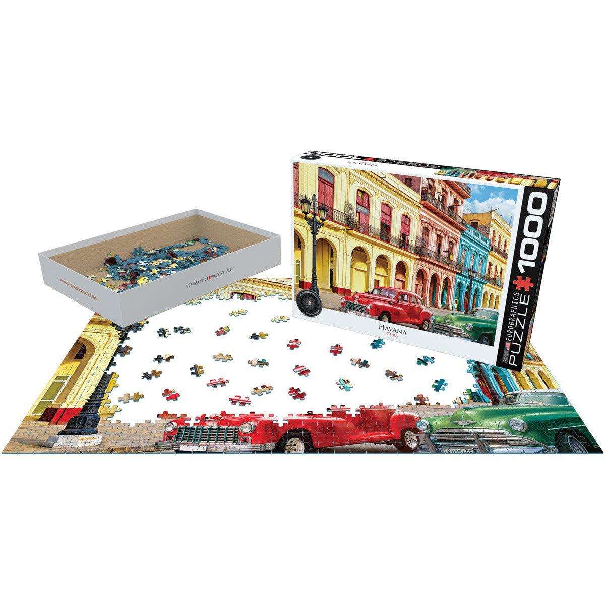 La Havana, Cuba 1000 Piece Jigsaw Puzzle Eurographics