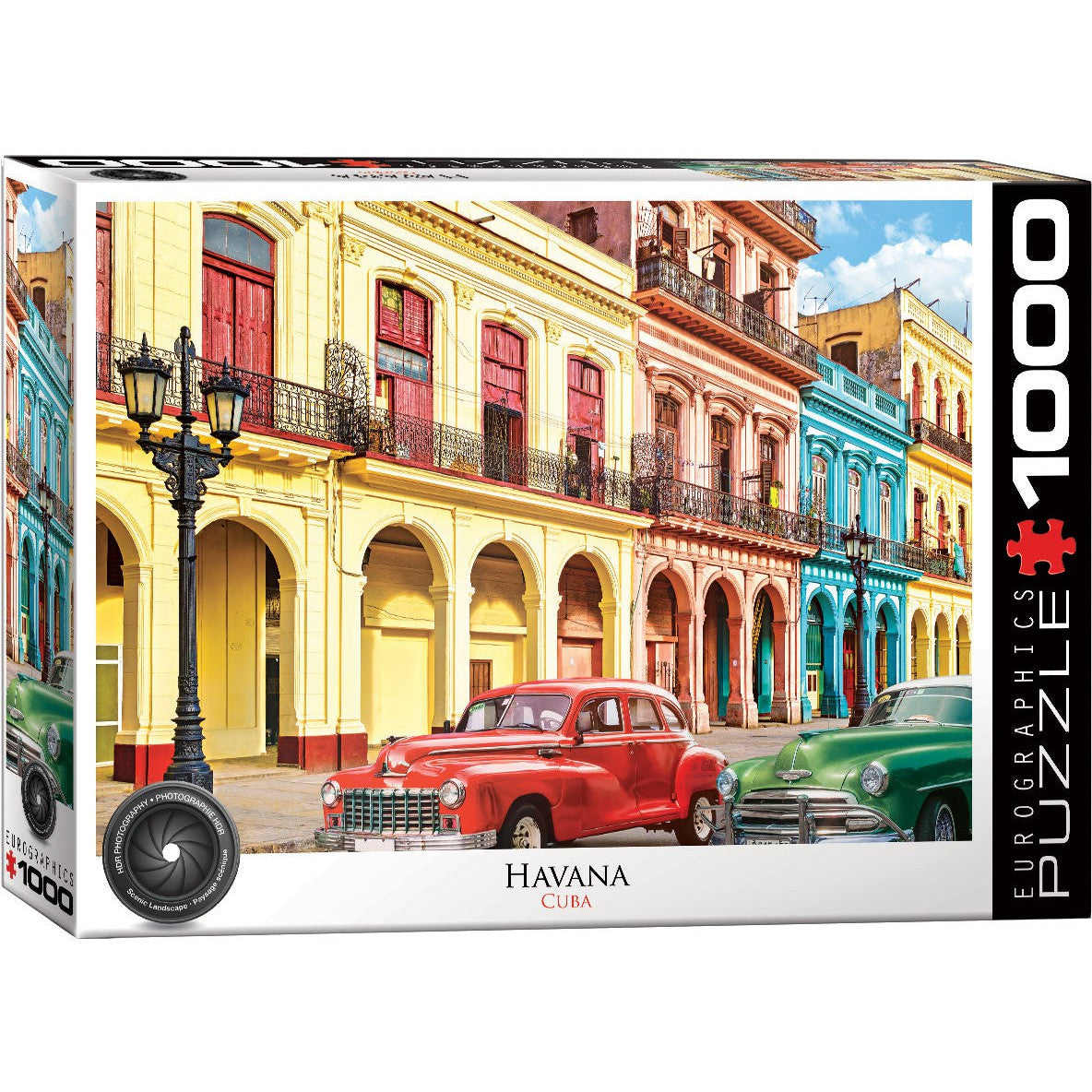 La Havana, Cuba 1000 Piece Jigsaw Puzzle Eurographics