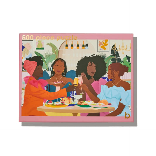 Ladies Who Brunch 500 Piece Soft Touch Jigsaw Puzzle Be Rooted