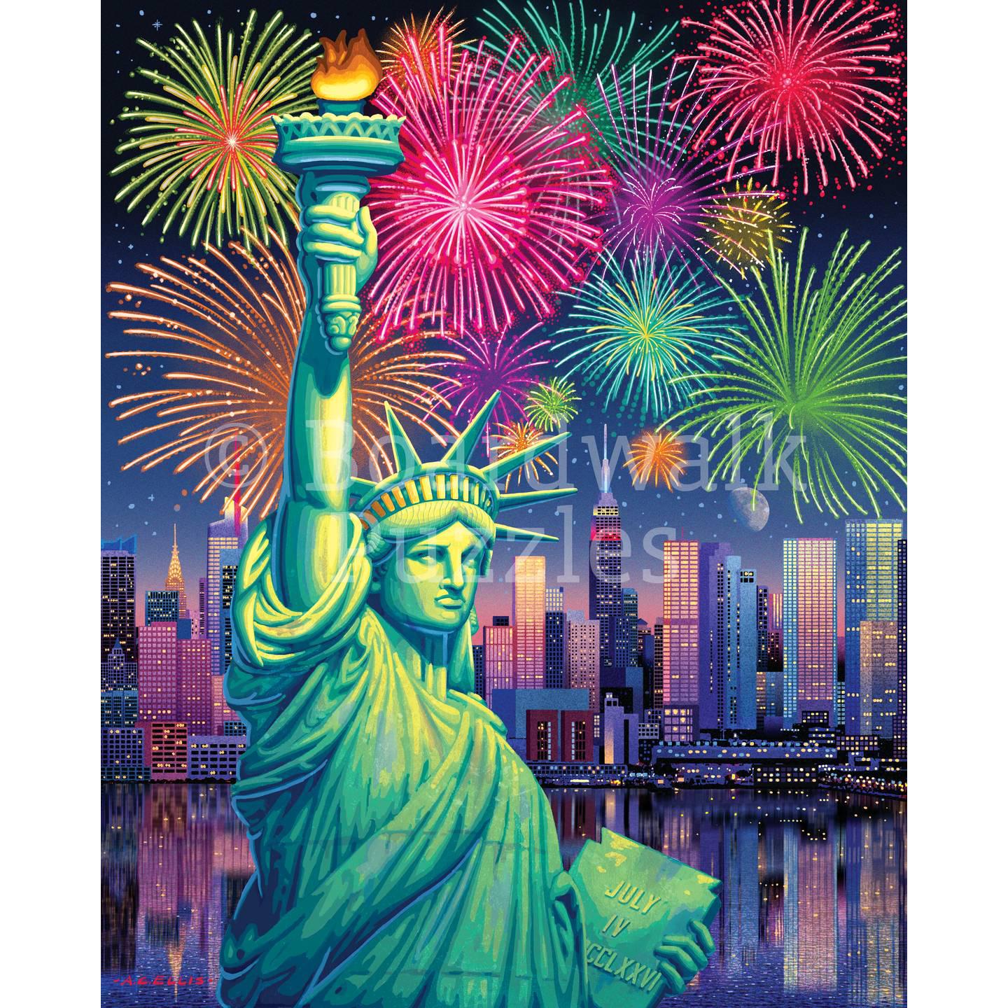 Lady Liberty 210 Piece Jigsaw Puzzle Boardwalk