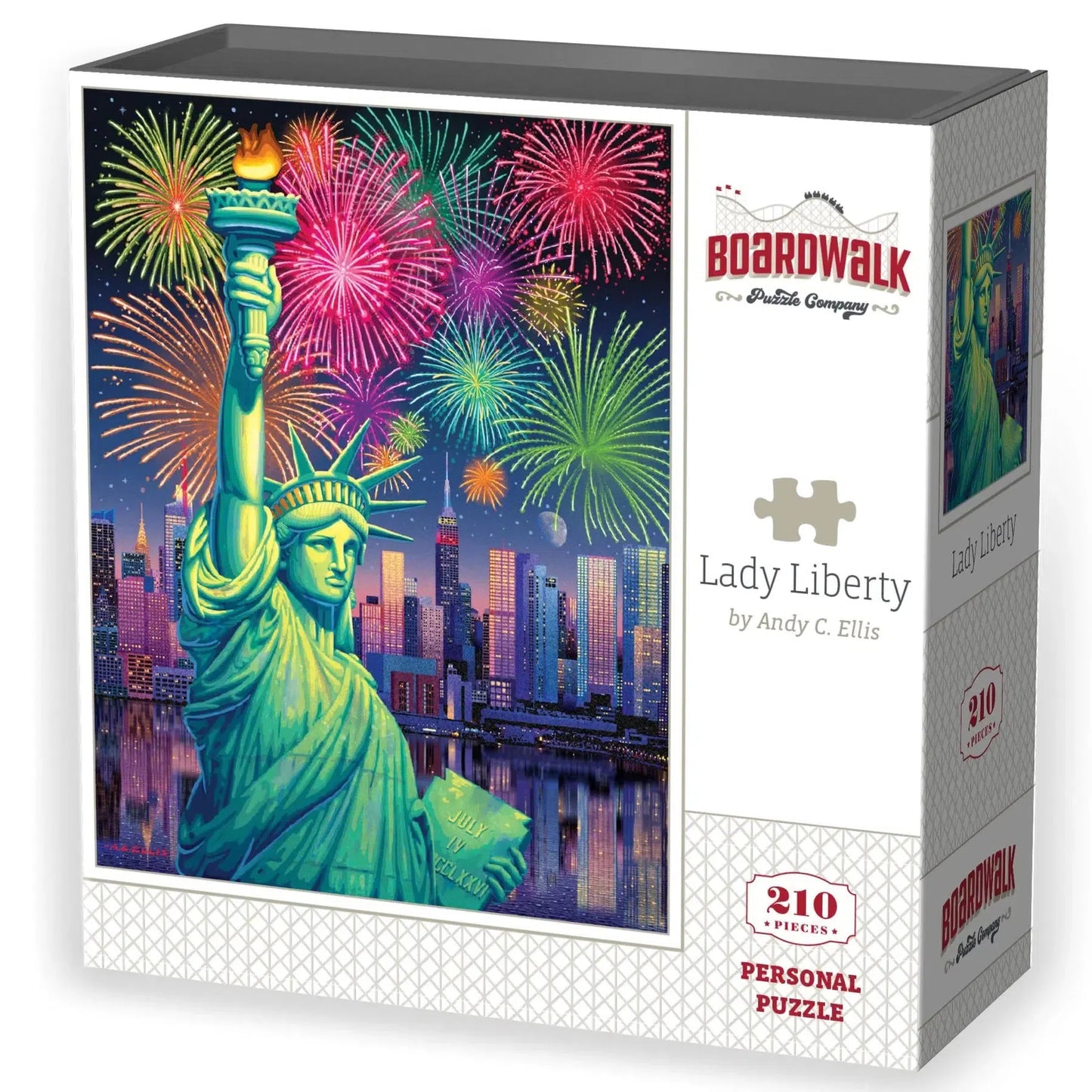 Lady Liberty 210 Piece Jigsaw Puzzle Boardwalk