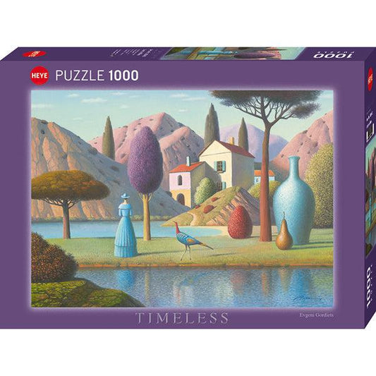 Lady in Blue Timeless 1000 Piece Jigsaw Puzzle Heye