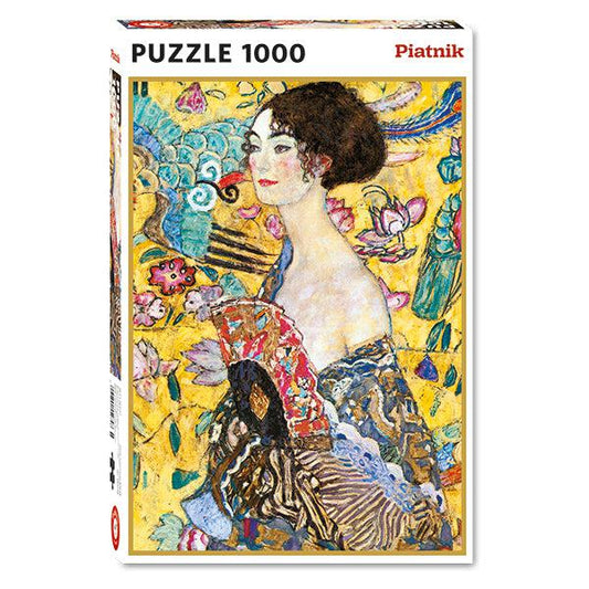 Lady with a Fan 1000 Piece Jigsaw Puzzle Piatnik