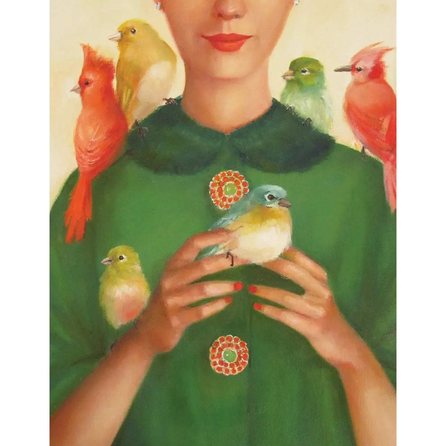 Ladybird by Janet Hill 100 Piece Mini Jigsaw Puzzle NYPC