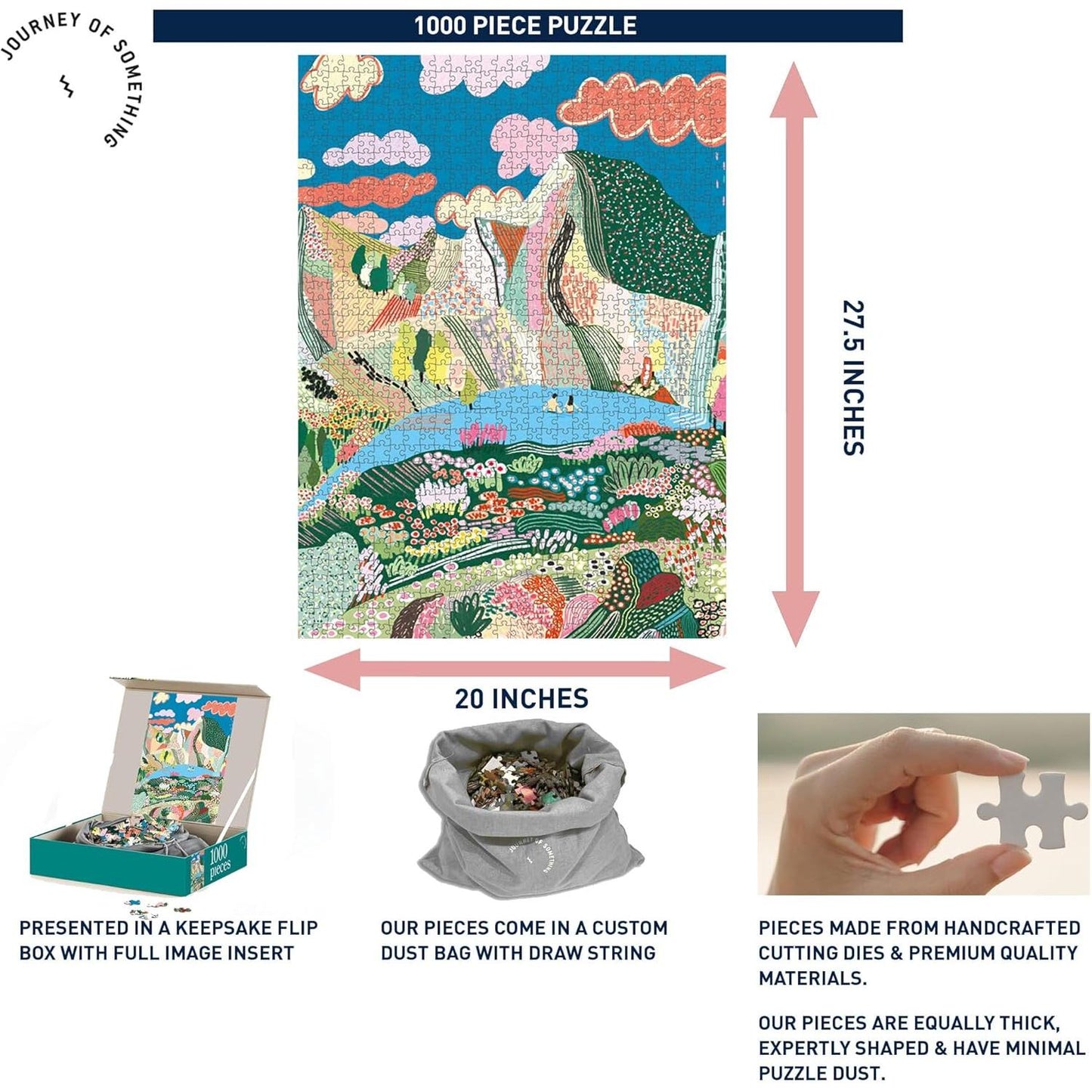 Laguna 1000 Piece Jigsaw Puzzle Journey of Something