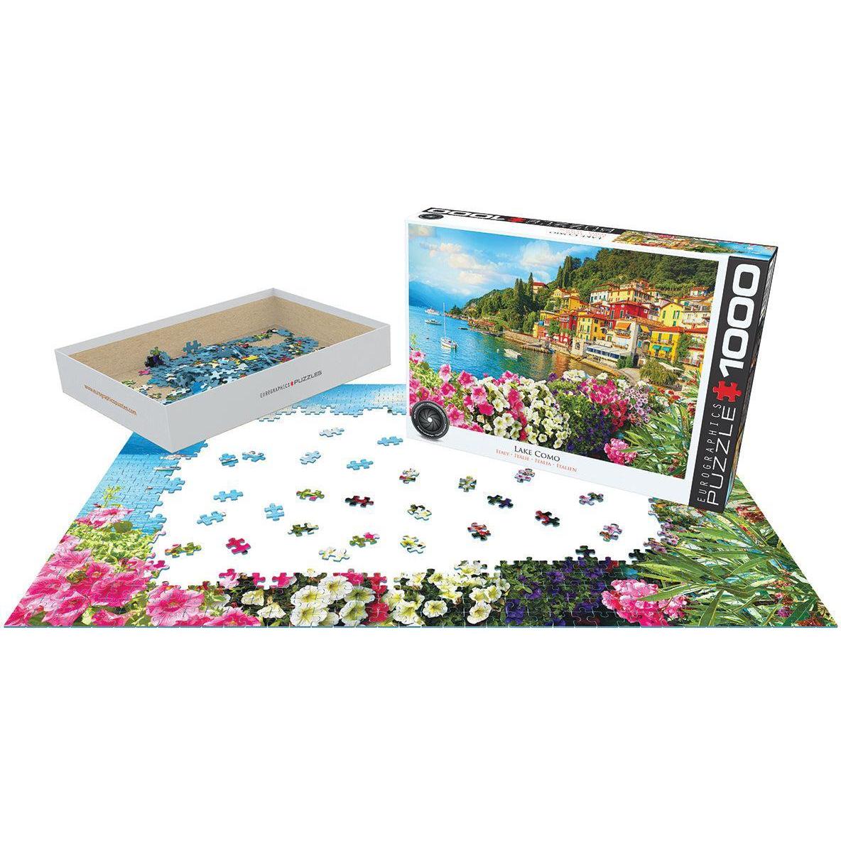 Lake Como Italy 1000 Piece Jigsaw Puzzle Eurographics