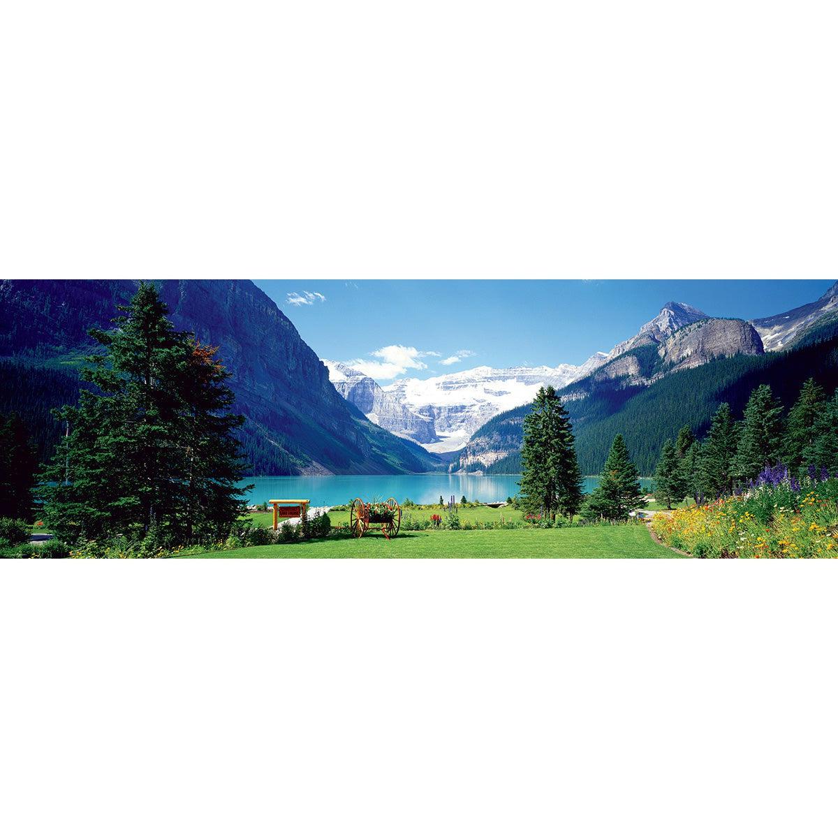 Lake Louise Canadian Rockies 1000 Piece Panoramic Jigsaw Puzzle Eurographics