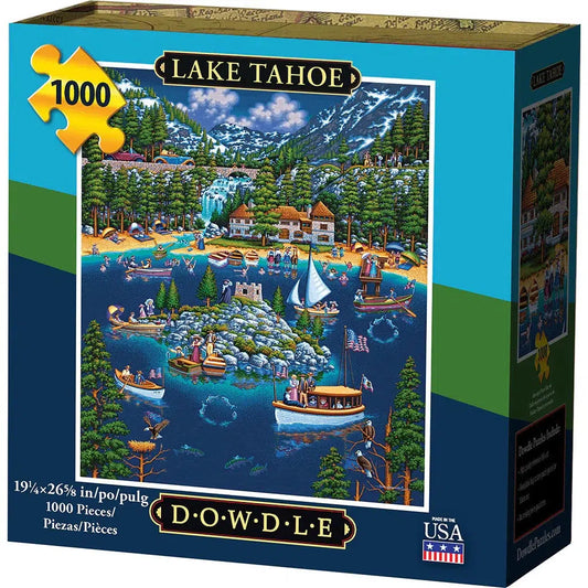 Lake Tahoe 1000 Piece Jigsaw Puzzle Dowdle