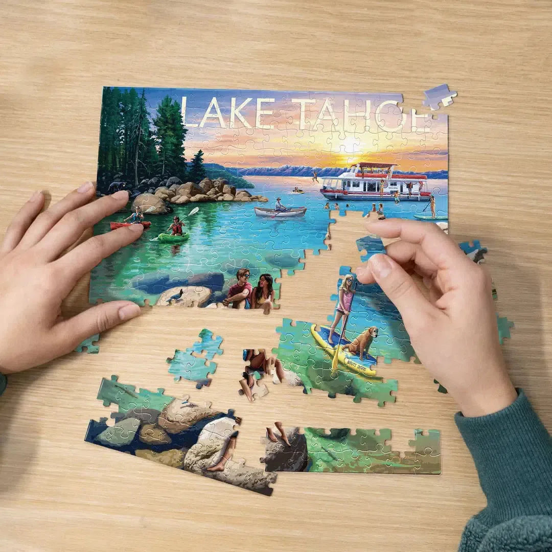 Lake Tahoe 210 Piece Jigsaw Puzzle Boardwalk