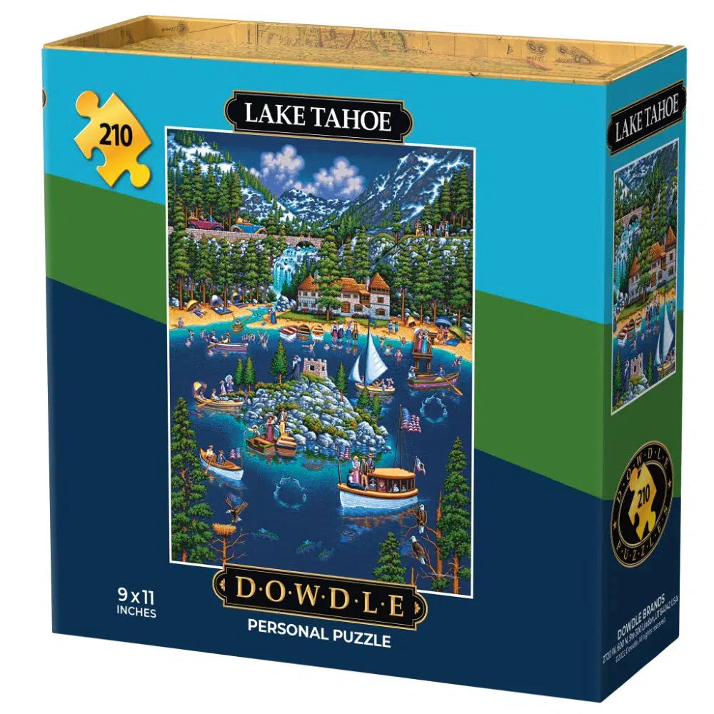 Lake Tahoe 210 Piece Jigsaw Puzzle Dowdle