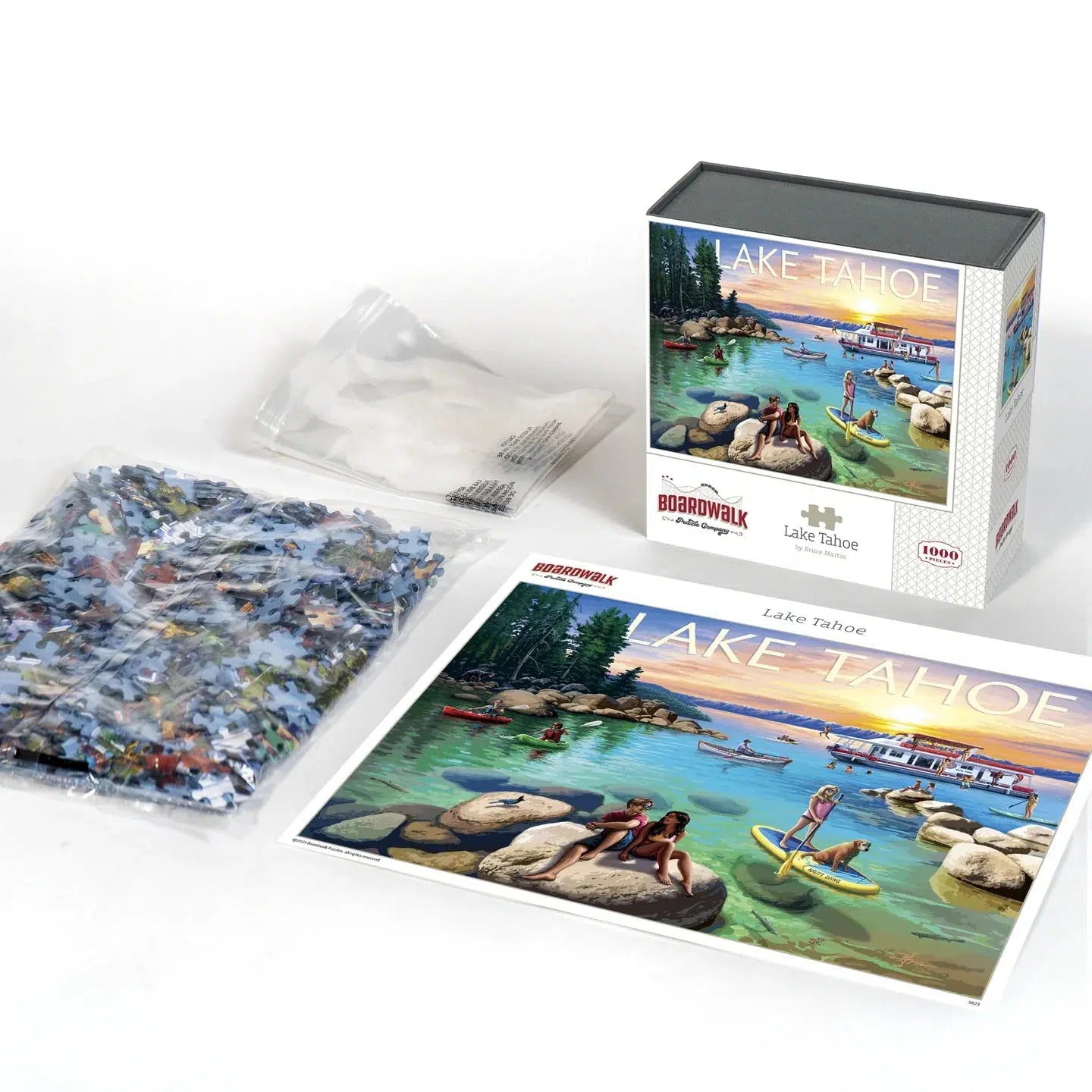 Lake Tahoe 1000 Piece Jigsaw Puzzle Boardwalk