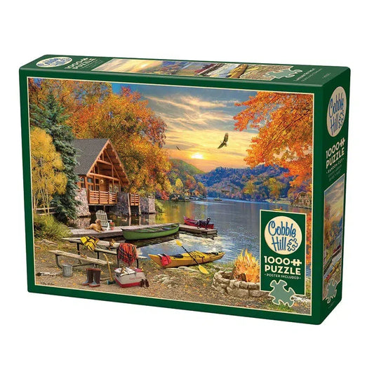 Lakeside Retreat 1000 Piece Jigsaw Puzzle Cobble Hill