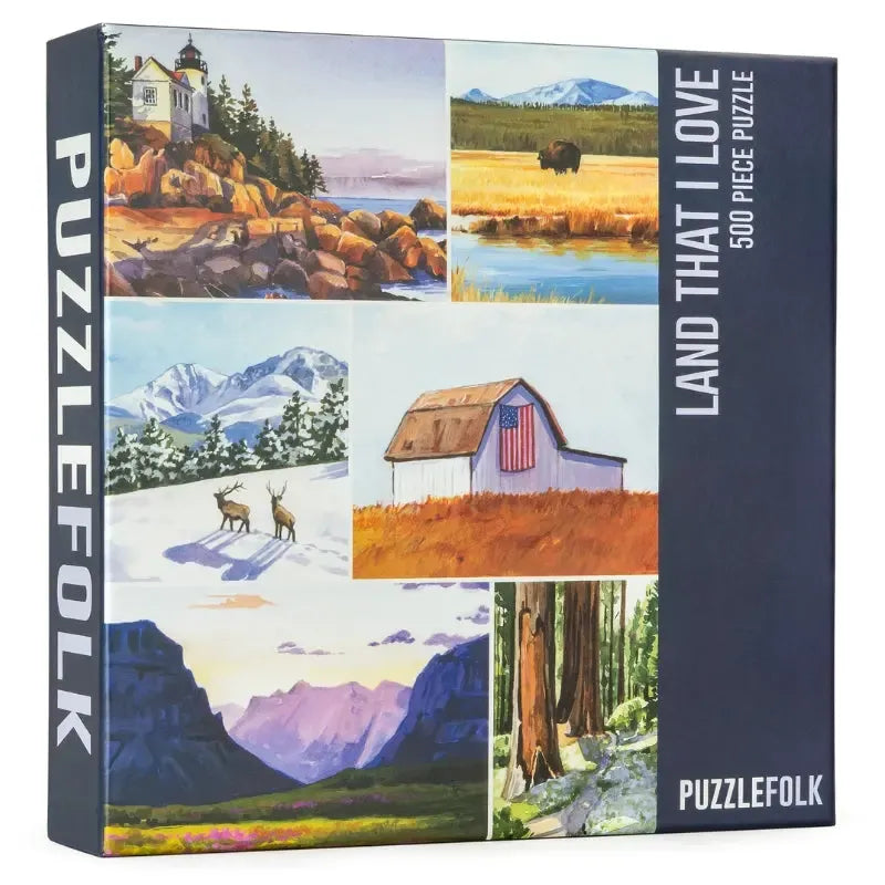 Land that I Love 500 Piece Jigsaw Puzzle PuzzleFolk