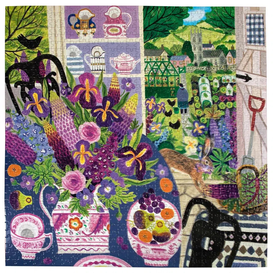 Lavender Kitchen 1000 Piece Jigsaw Puzzle eeBoo