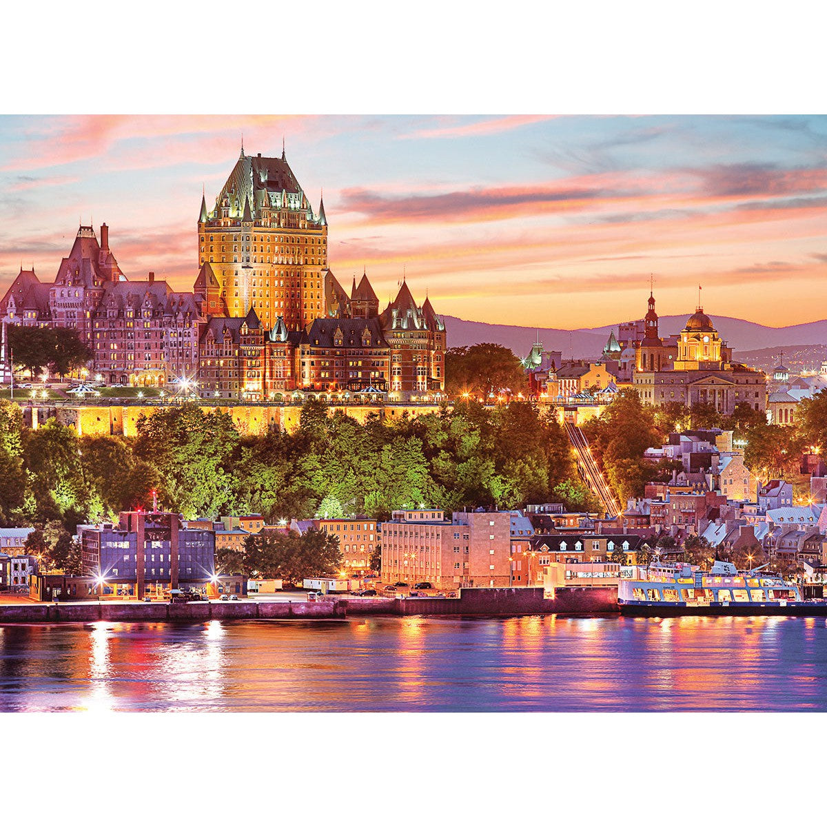 Le Vieux Québec 1000 Piece Jigsaw Puzzle Eurographics