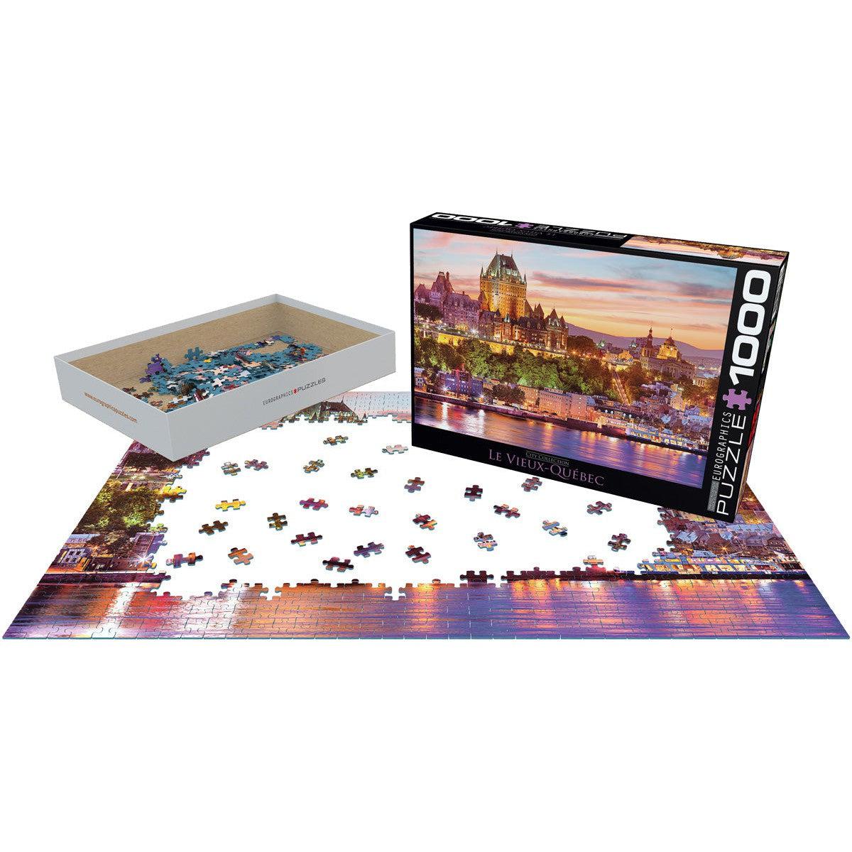 Le Vieux Québec 1000 Piece Jigsaw Puzzle Eurographics