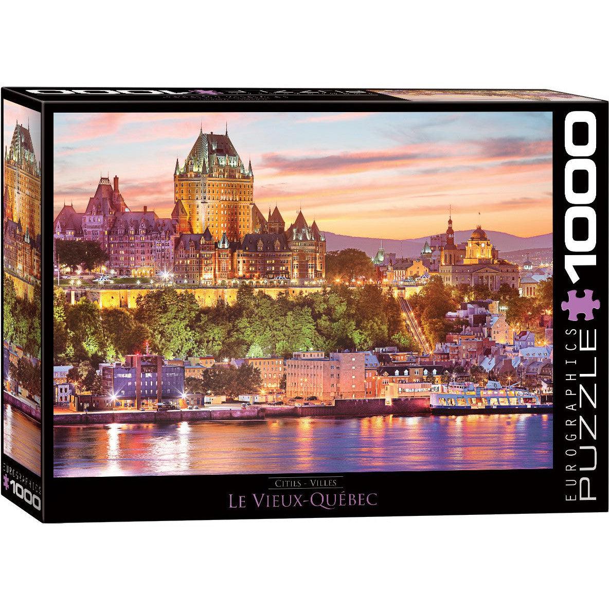 Le Vieux Québec 1000 Piece Jigsaw Puzzle Eurographics