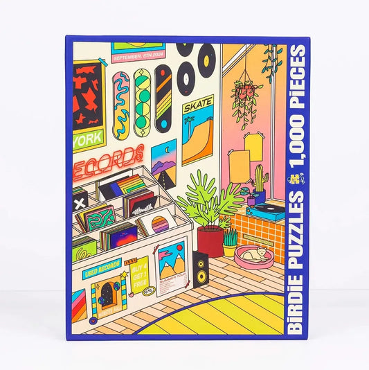 Left of the Dial 1000 Piece Jigsaw Puzzle Birdie