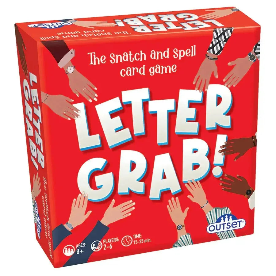 Snatching Letter Letter Grab! - The Snatch & Spell Card Game - Outset – Puzzle Merchant