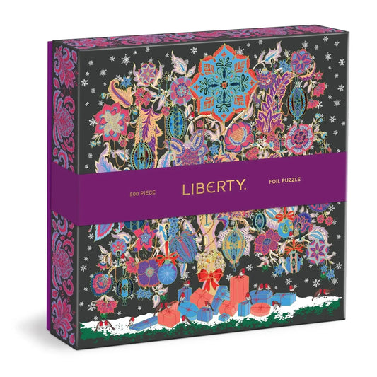 Liberty Christmas Tree of Life 500 Piece Jigsaw Puzzle Galison