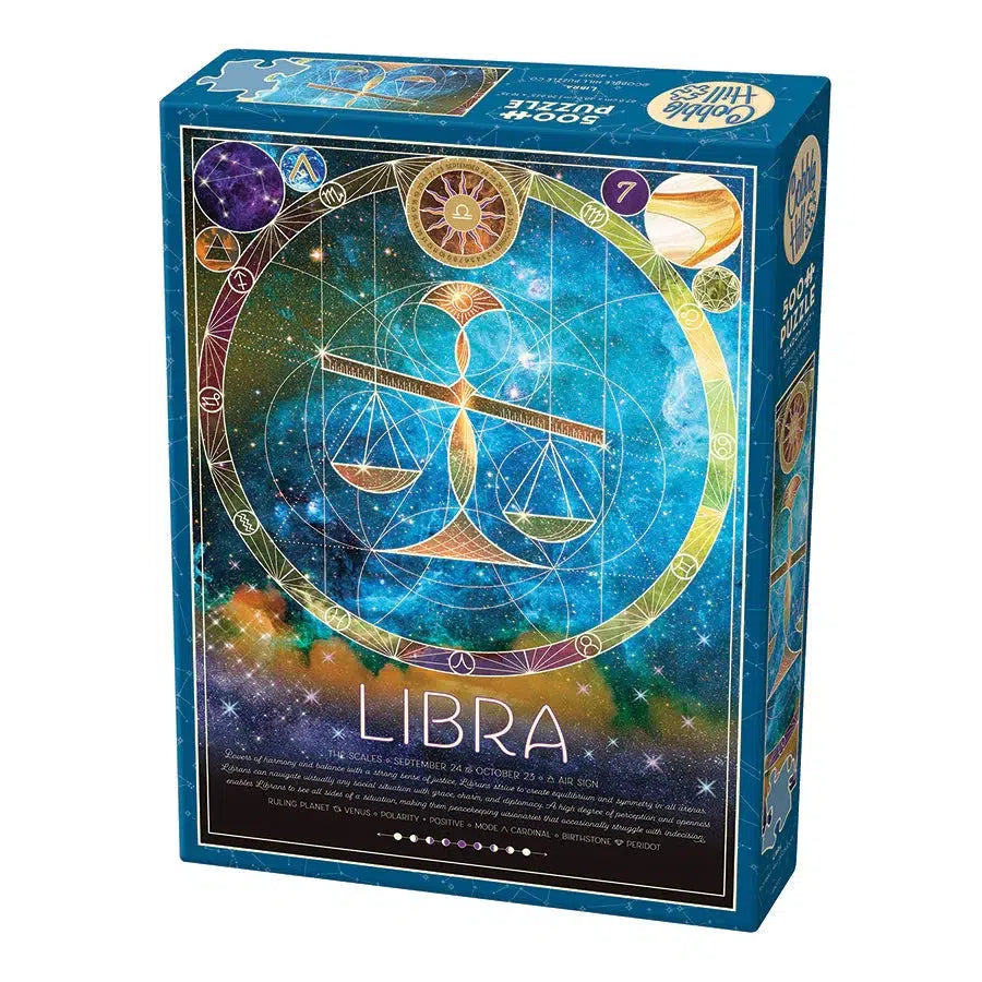 Libra 500 Piece Jigsaw Puzzle Cobble Hill