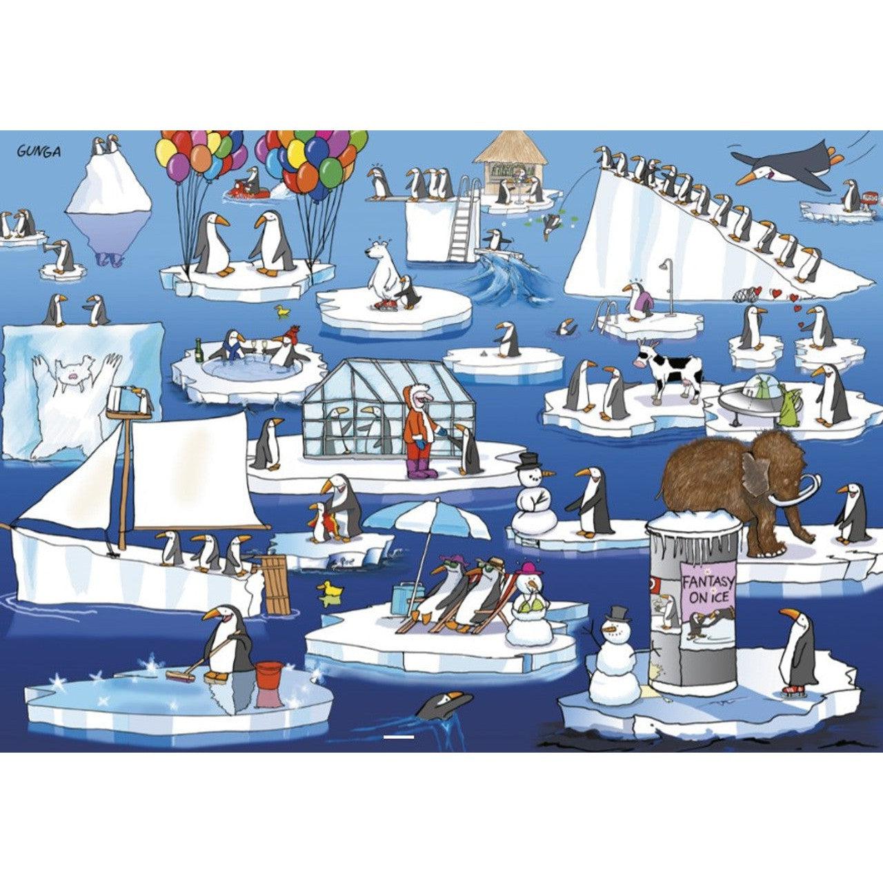 Life in Antarctica 1000 Piece Jigsaw Puzzle Piatnik