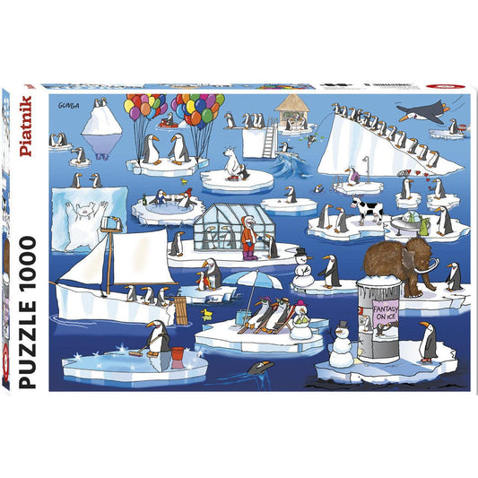 Life in Antarctica 1000 Piece Jigsaw Puzzle Piatnik