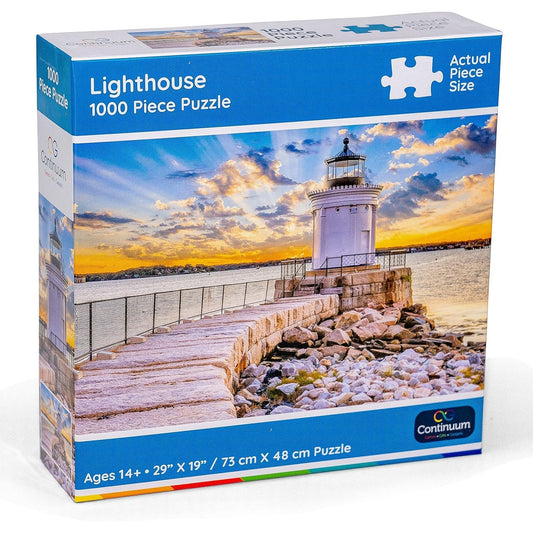 Lighthouse 1000 Piece Jigsaw Puzzle Continuum